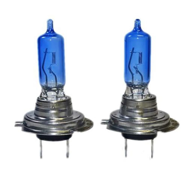 Set 2 x Becuri auto H7, Pegasus, Xenon efect, 12V, 100W