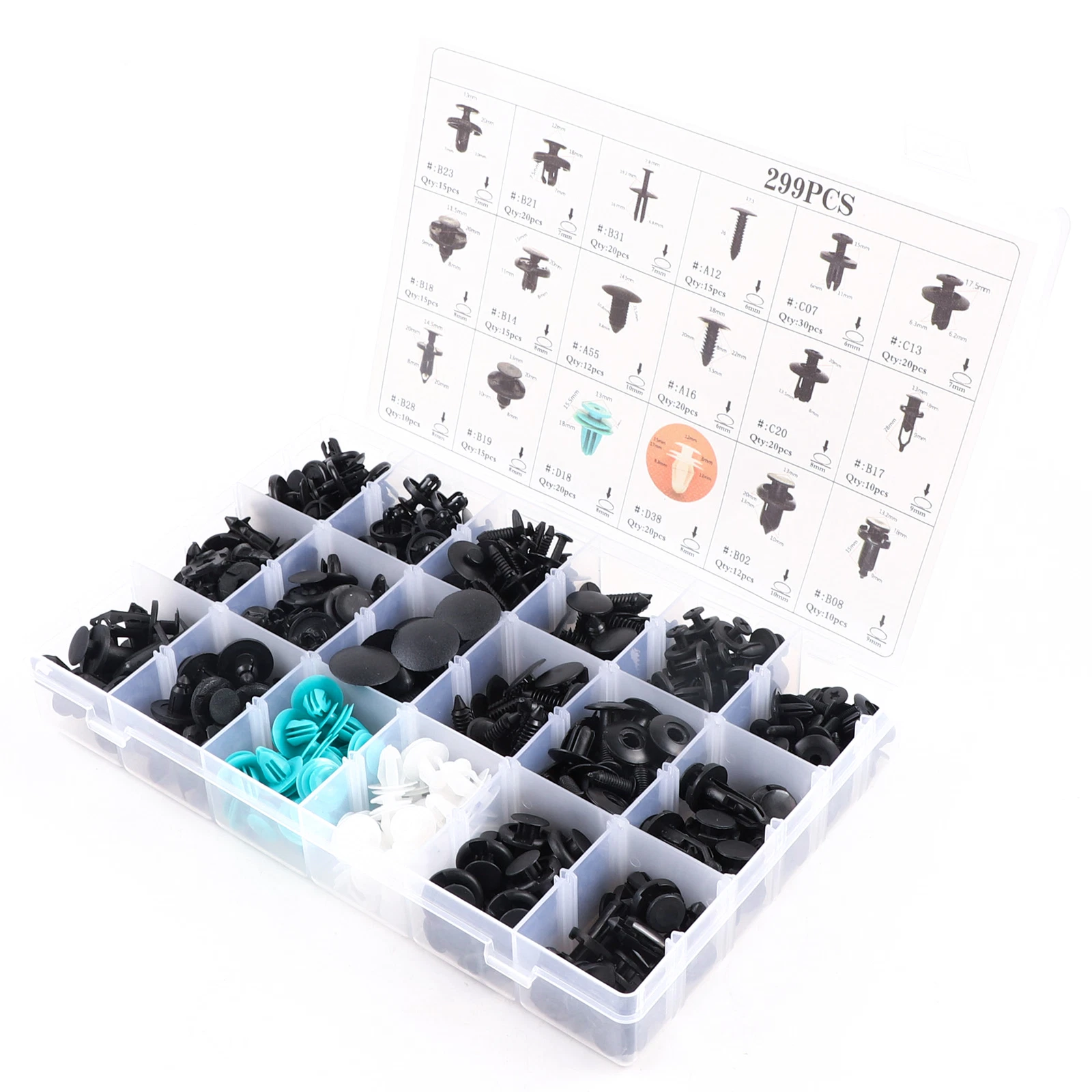 Set profesional cleme universale, 299 bucati