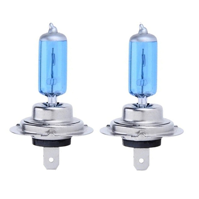 Set 2 Becuri auto Xenon effect, H7, 12V, 55W, 4500K