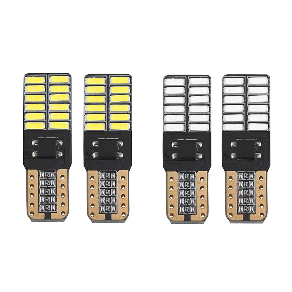 Set 2 Becuri LED pozitie T10 5W Canbus, 24 LED, 2 Modele