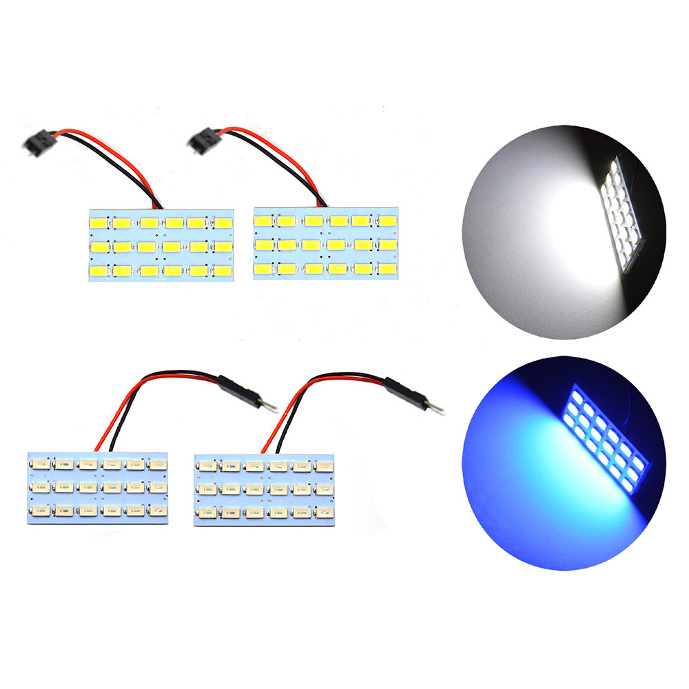 Set 2 becuri auto LED T10/C5W, 18 SMD, 5W, 2 modele