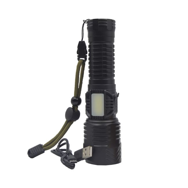 Lanterna LED, 8000 lumeni, 4 moduri luminare, USB