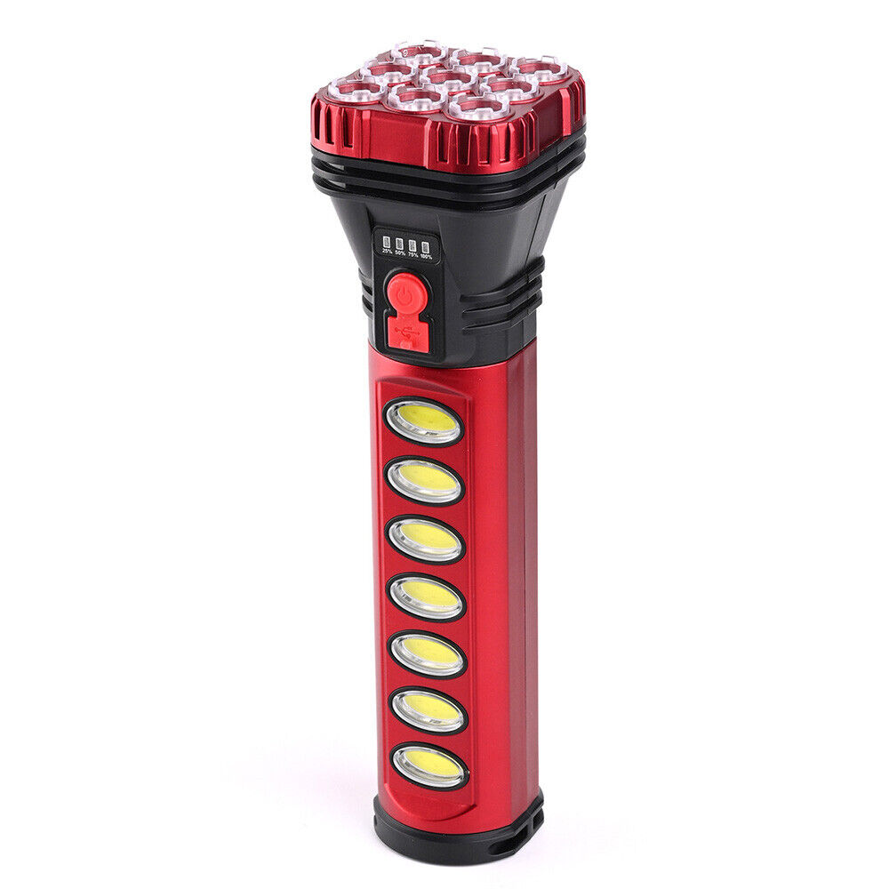 Lanterna LED HB7071, 5 moduri luminare, incarcare solara, 18W