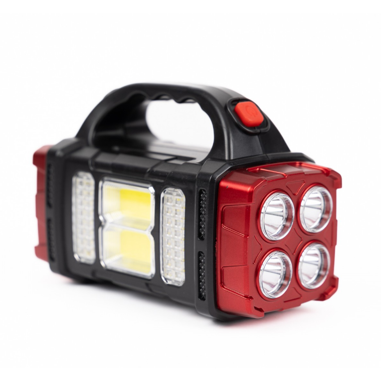 Lanterna LED HB2678, 25W, 4 moduri luminare, incarcare solara