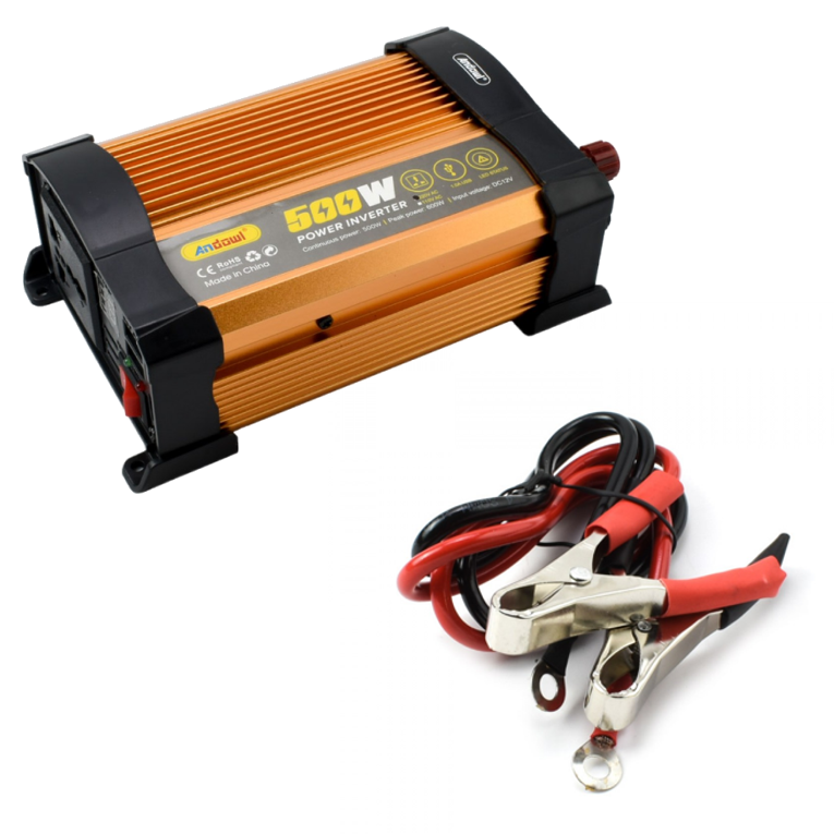 Invertor auto KS500, 500W, 12V, 220V