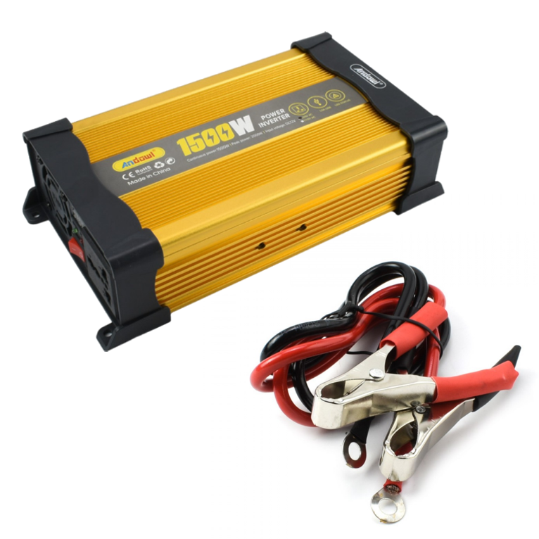 Invertor auto KS1500, 1500W, 12V, 220V