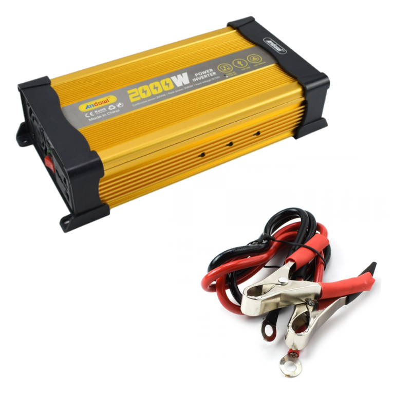 Invertor auto KS2000, 2000W, 12V, 220V