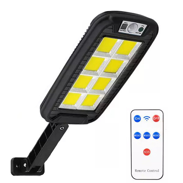 Lampa solara LED 240 COB, telecomanda, 60W