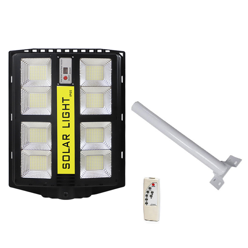 Lampa solara cu telecomanda si suport prindere, 540W