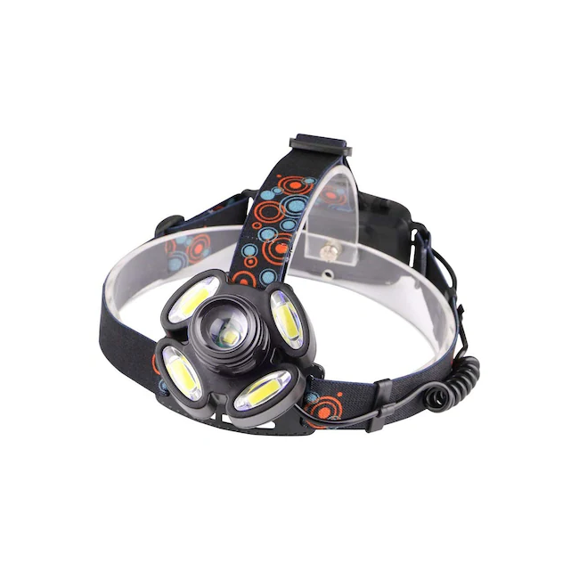 Lanterna frontala de cap 5 LED cu banda elastica reglabila