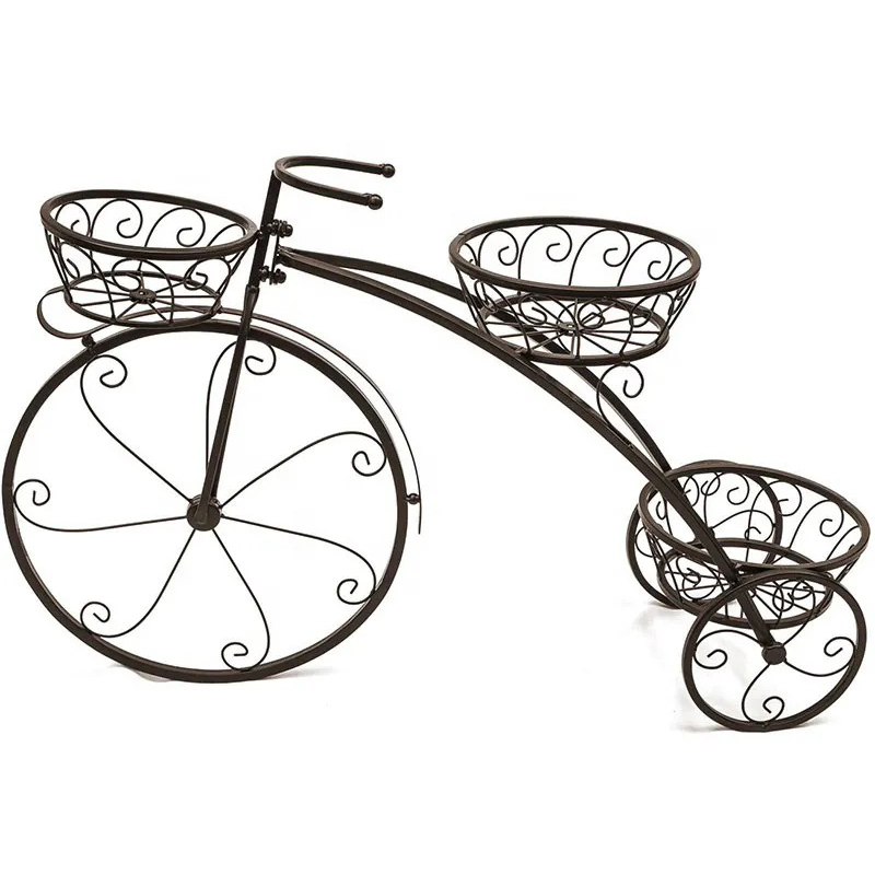 Suport ghivece tip bicicleta vintage, 2 modele