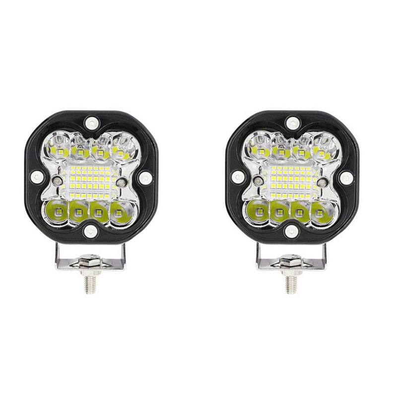 Set 2 x proiectoare auto LED 66W/proiector, 10/30V