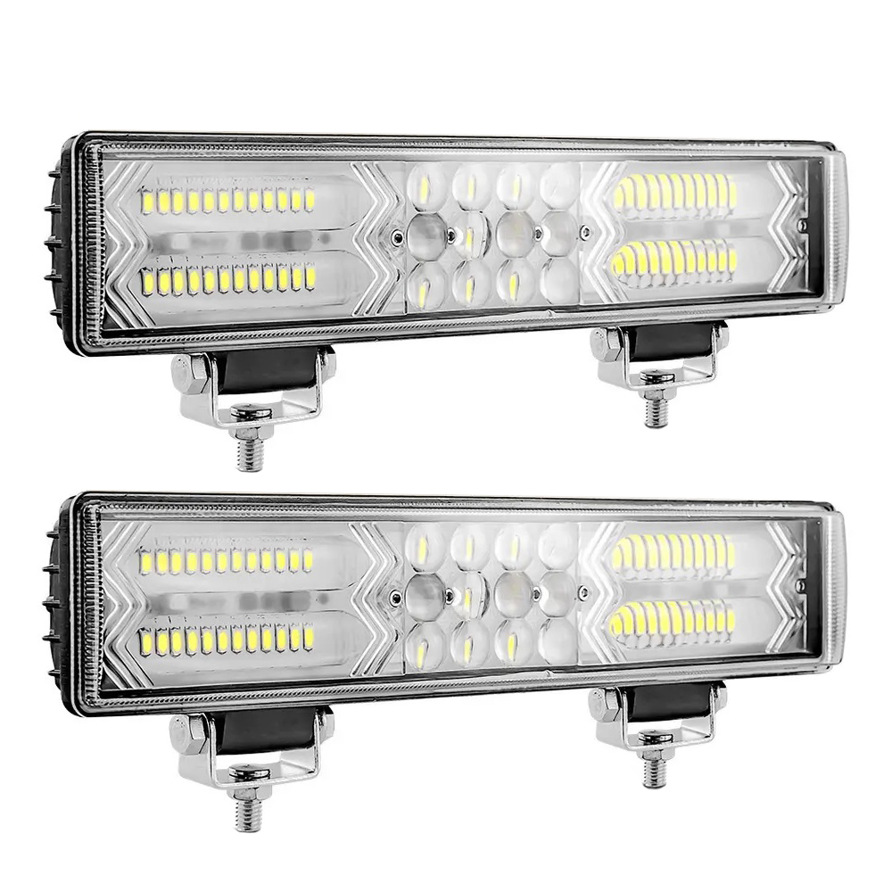 Set 2 Proiectoare auto, 180W/proiector, 60 LED SMD