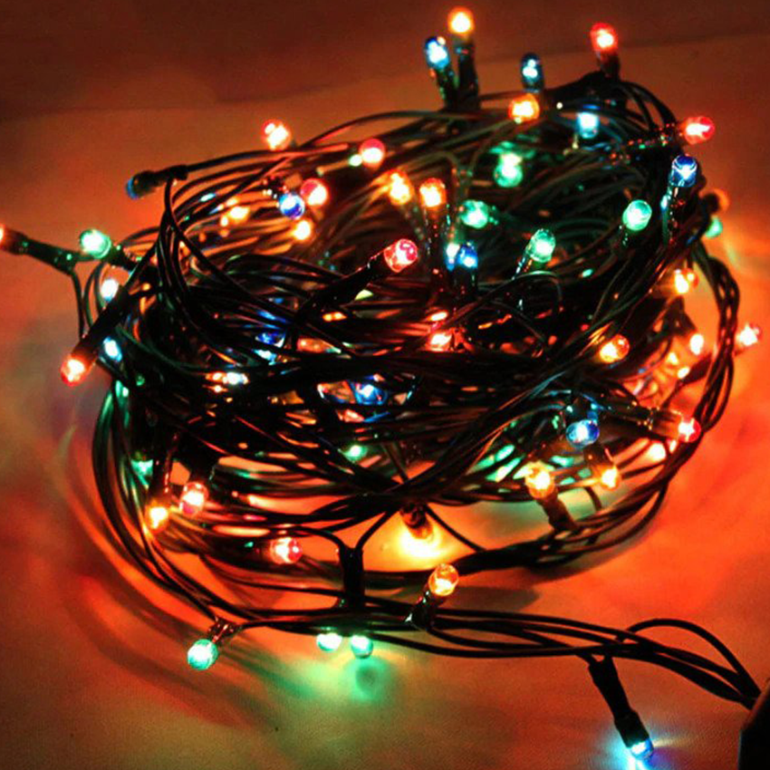 Instalatie liniara luminoasa, 30 metri, 400LED, multicolora