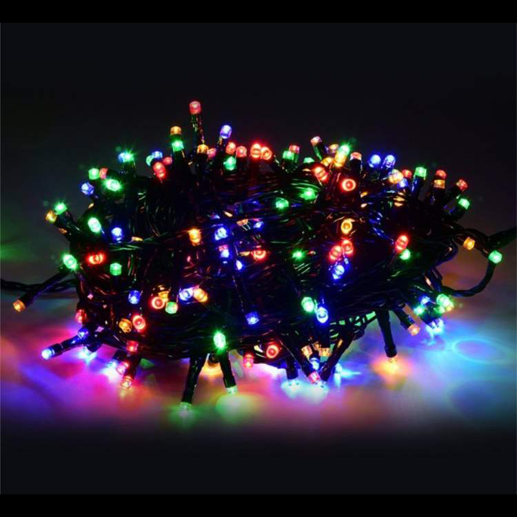 Instalatie pentru brad tip rola, 500 LED, 100m, diverse culori