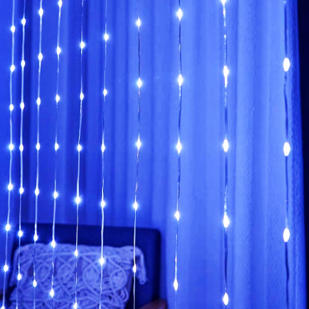 Instalatie luminoasa exterior, tip perdea, 5x1m, 240LED, IP44