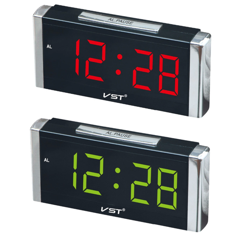 Ceas electronic 7312, setare alarma, LED, 2 modele